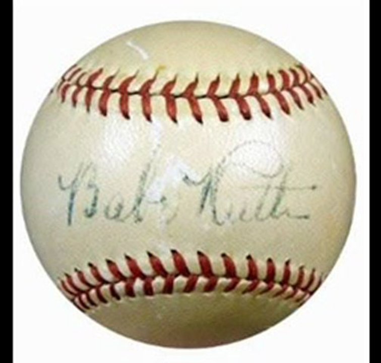 SE Limited by Michael Jordan aND Babe Ruth Autographed