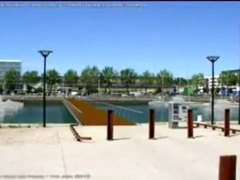 Le Havre : le chantier de la passerelle vauban