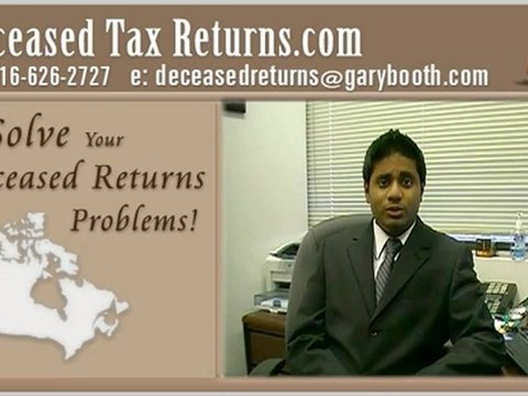Mississauga-Tax-Services.ca - Clearance Certificate, Deceased Returns