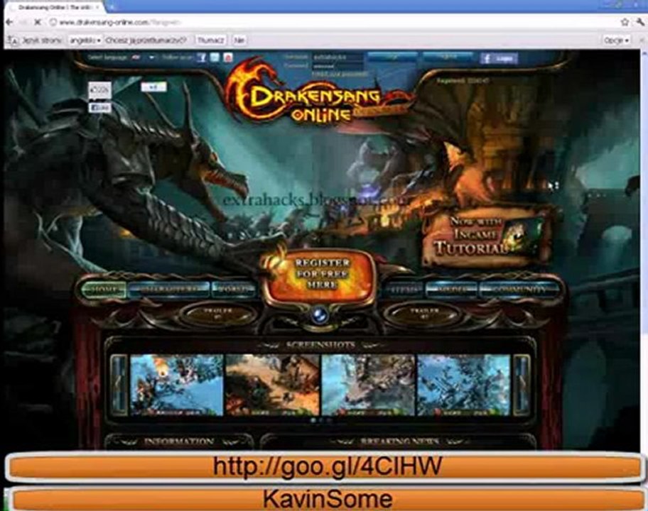 DRAKENSANG ONLINE Hack / Cheat / UPDATED April May 2012 Download