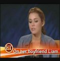 Miley Cyrus Talks About BF Liam Hemsworth & How They Deal With The Media - 2010