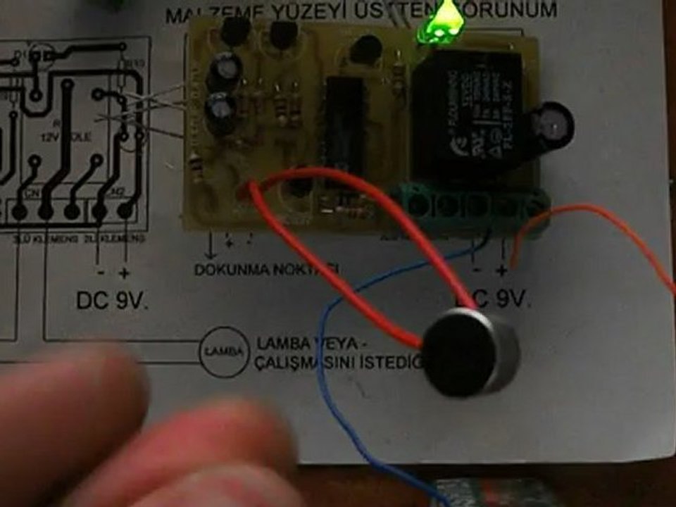 el çırpmalı anahtar devresi