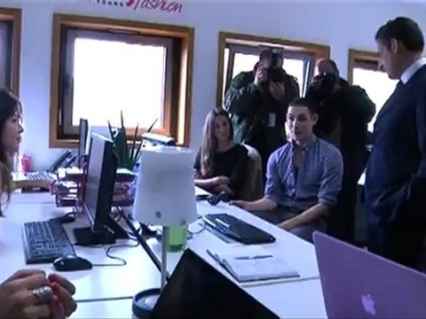 Dans les coulisses de Melty.fr avec Nicolas Sarkozy