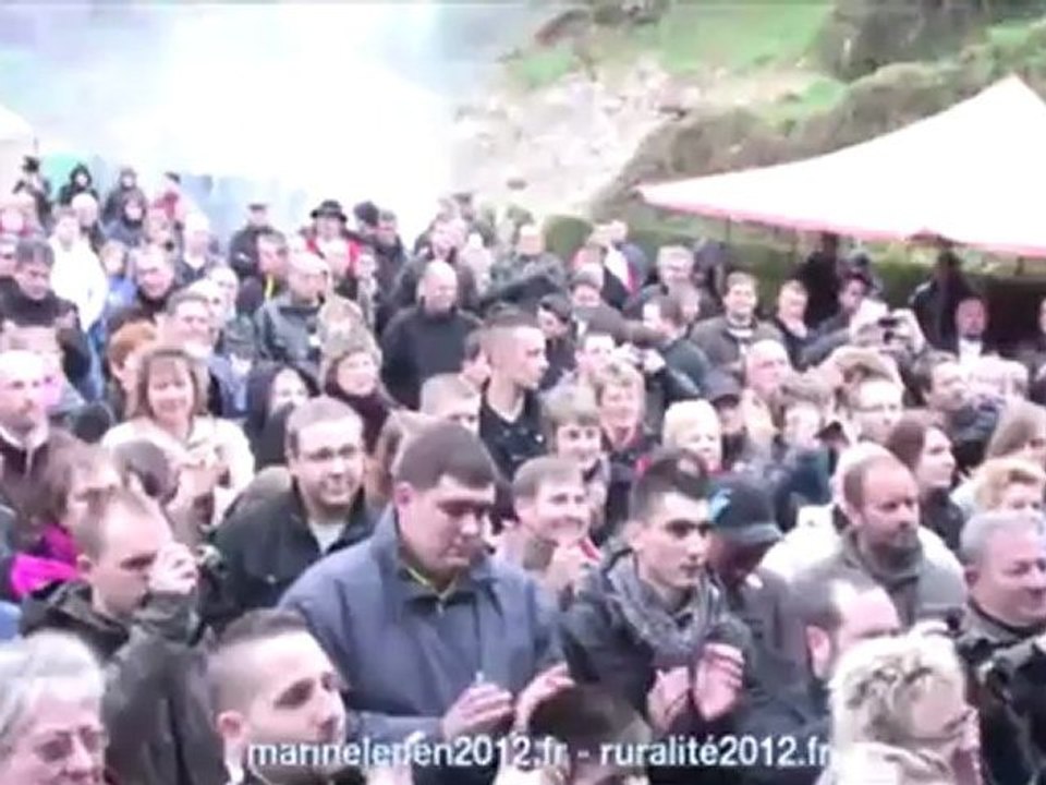 Marine Le Pen : Ruralité 2012