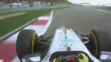 Nico Rosberg Pole Lap China 2012