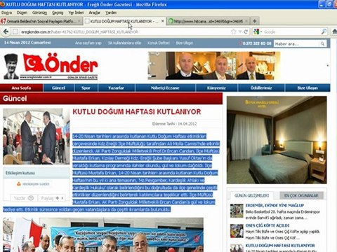 ormanlihaber.com konu-haber ekleme videolu anlatım