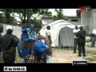 Drame de Mpila : implantation des tentes familiales dans certains quartiers