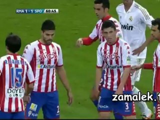 ملخص مباراة ريال مدريد و خيخون