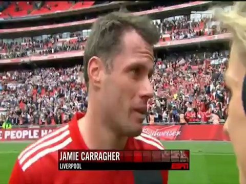 FA LFC vs EFC Post game celebration and interviews 14-04-2012