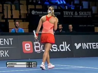 Copenhague -Kerber éclipse Jankovic