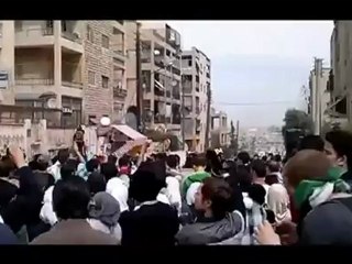 فري برس حلب   الإذاعة   تغيير اسم الحي باسم الشهيد الهنداوي + بدك ترحل بالصرماي 14 4 2012 ِ Aleppo