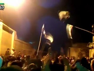 فري برس ريف دمشق مسائية حرستا 14 4 2012 ج1