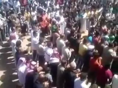 فري برس درعا ناحتة صباحية نصرة للمدن المحاصرة 14 3 2012 Daraa