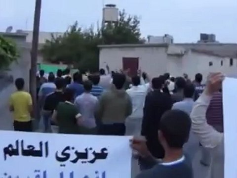 فري برس ريف حماه المحتل مظاهرةأحرار طيبة الامام 14 4 2012 ج2 Hama