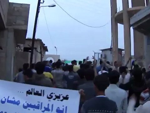 فري برس ريف حماه المحتل مظاهرةأحرار طيبة الامام 14 4 2012 ج1 Hama