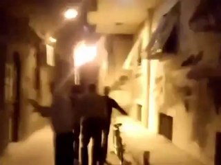 فري برس مظاهرة بعد صلاة الصبح من جامع المازي   الميدان 14   4   2012 Damascus