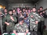 فري برس ادلب الاعلان عن تشكيل كتيبة الرعد في ريف ادلب 14 4 2012 Idlib