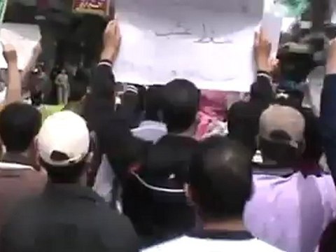 فري برس حمـــاة المحتلة مظاهرة أحرار حي المرابط 2012 4 14 Hama