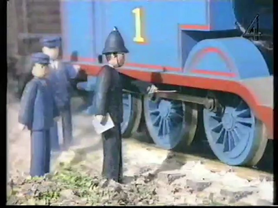 Swedish Thomas The Tank Engine Toby the Tram Engine and Thomas in Trouble