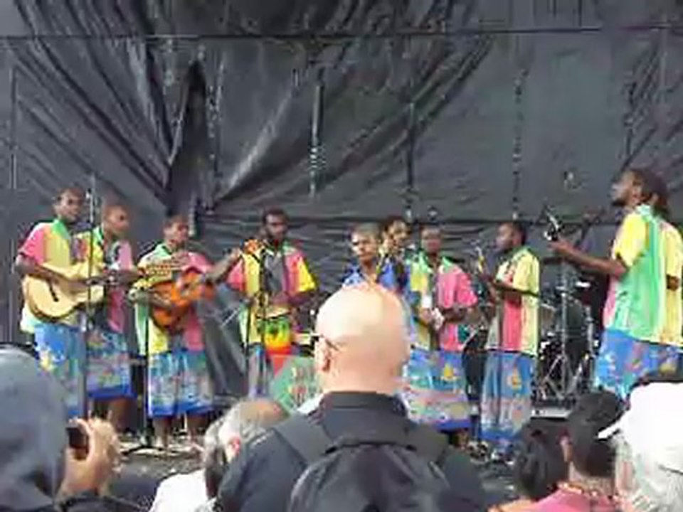 Vatu Boys 1, groupe des îles Vanuatu, fête de l'omelette, Dumbéa