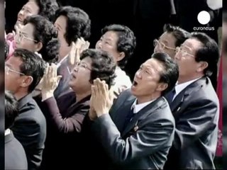 North Korean leader makes first televised speech