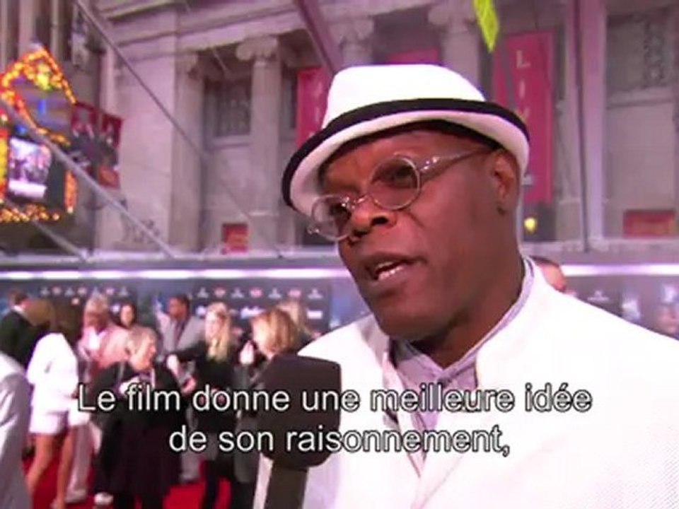 Avengers  Avant-Première Mondiale Los Angeles - Interview Samuel L Jackson