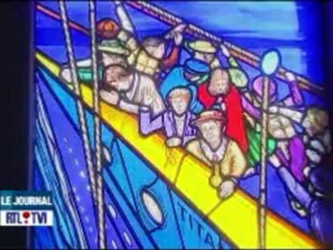 Les titres du 13 heures. Le 14 avril 1912, le Titanic faisait naufrage dans l'océan Atlantique. Hommage aux victimes du naufrage du Titanic à Belfast.