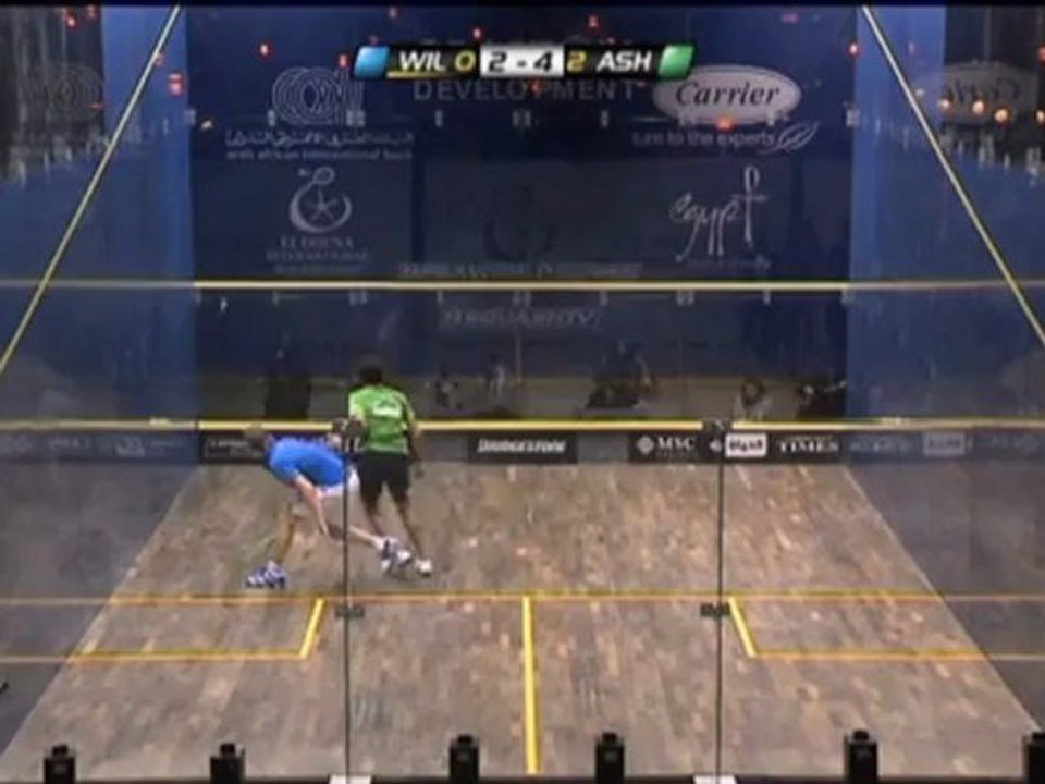 Squash: Ashour holt den Titel in El Gouna