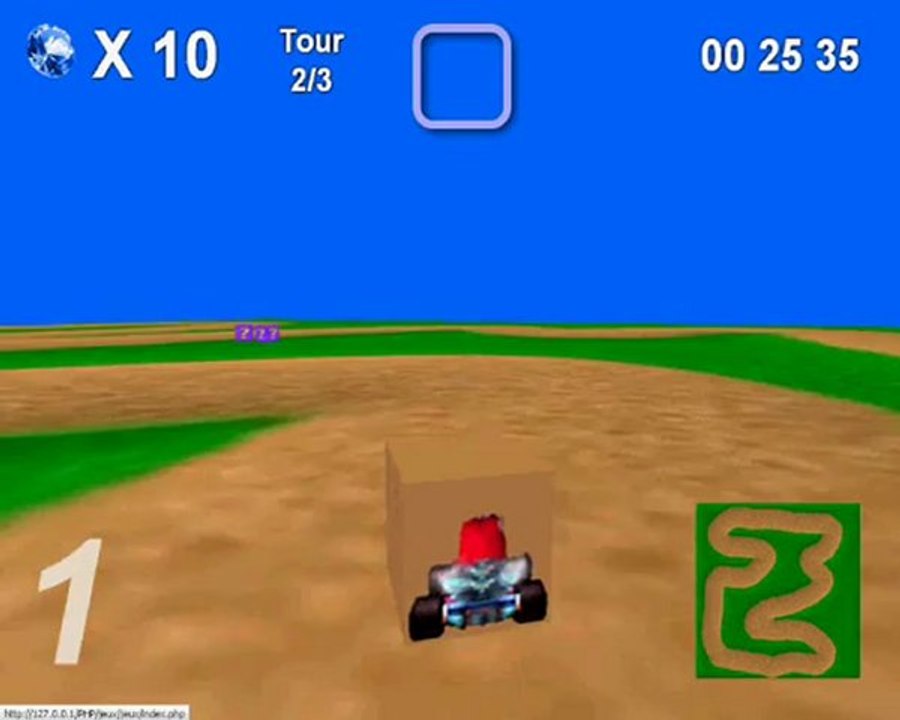 Jeu par navigateur en 3D avec webgl (firefox)