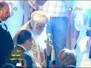 Personnalités présentes à la Cathédrale du Caire, Pâques 2012