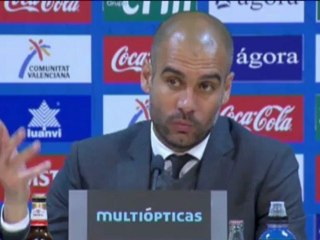 34e journée - Guardiola : "Levante mérite son classement"