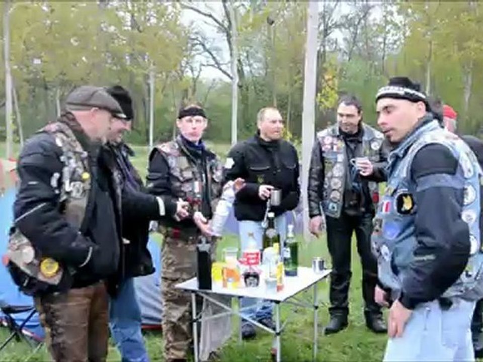 Arbigny 2012. Regroupement motos clubs.