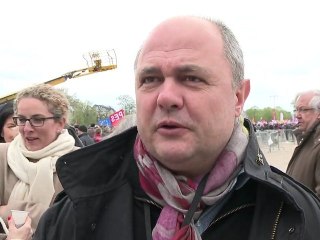 Bruno Le Roux au meeting de Paris-Vincennes