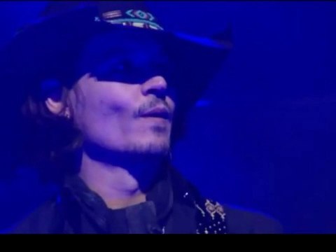Marilyn Manson - Sweet Dreams Feat Johnny Depp Live @ Revolver Golden Gods 2012