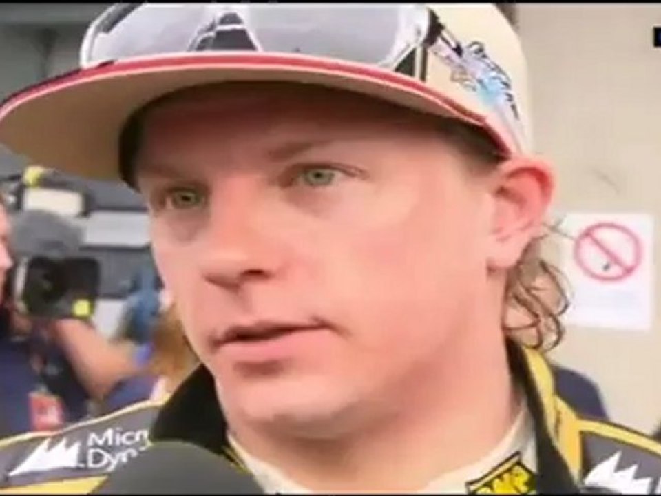 China 2012 Kimi Räikkönen Race Interview