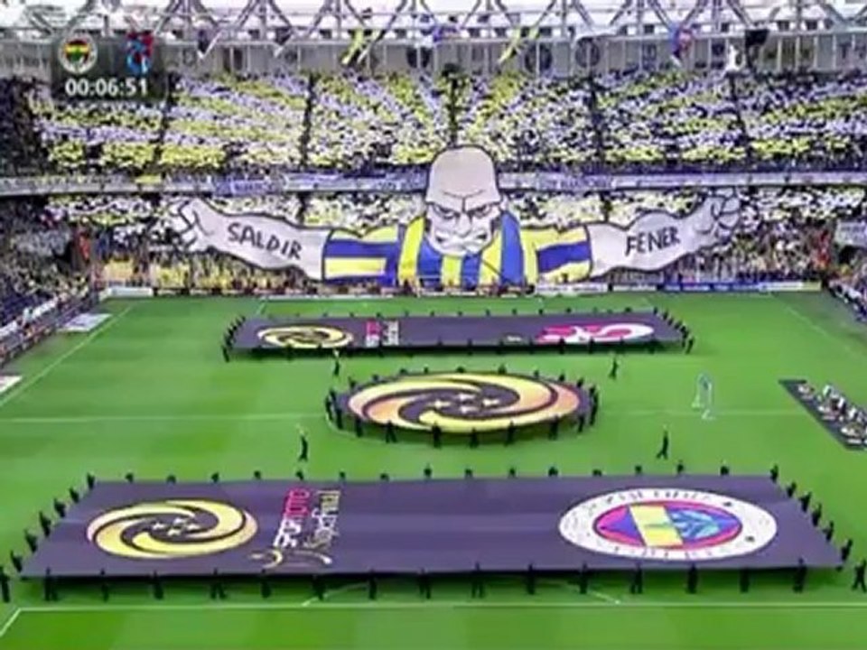 Fenerbahçe - 3D Koreografi (15.04.2012)