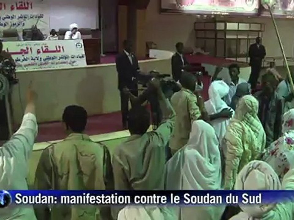 Soudan: manifestation contre le Soudan du Sud à Khartoum