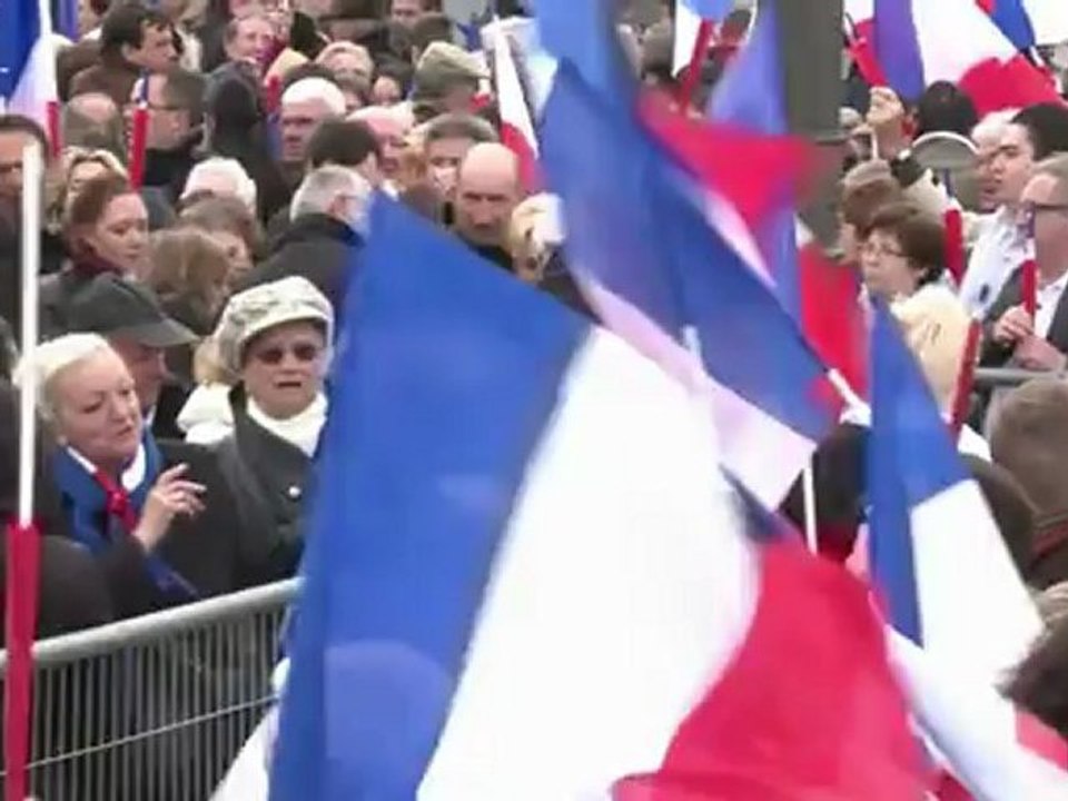 Sarkozy à La Concorde: les militants mobilisés...