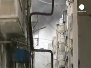 Syrie : Homs pillonnée peu avant l'arrivée des...