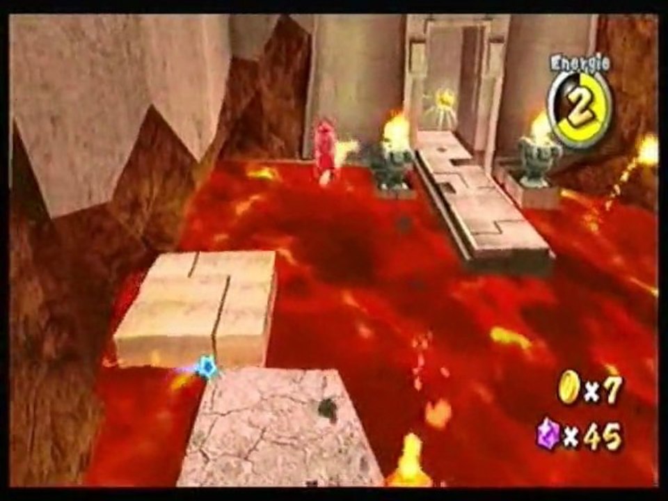 Super Mario Galaxy [13] : Mario De Feu N' Aime Pas La Lave