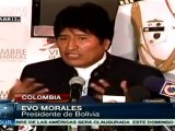 Evo Morales afirma que hay una rebelión ante EE.UU.