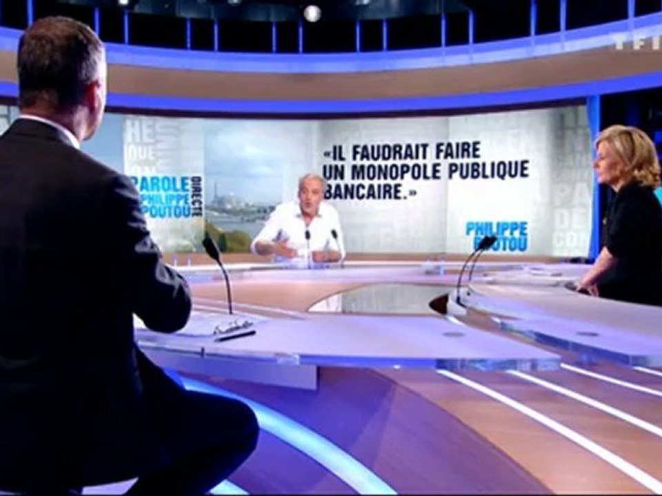 Philippe POUTOU dans Parole Directe sur TF1