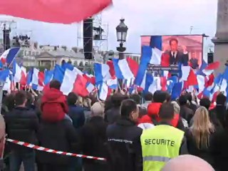 Nicolas Sarkozy 15/04/12 : "... N'ayez pas peur, ils ne gagneront pas..."