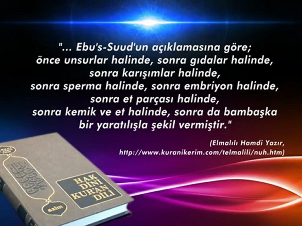 KURAN'DA EVRİM YOKTUR-1