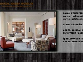 Salon MOBİLYALARI (Doğal Ahşap Mobilya)