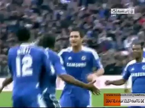 Tottenham 1-5 Chelsea Le But De Didier Drogba 15/04/2012