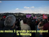 Ressenti du meeting sur les plages du Prado à Marseille le14 avril avec Jean-Luc Mélenchon