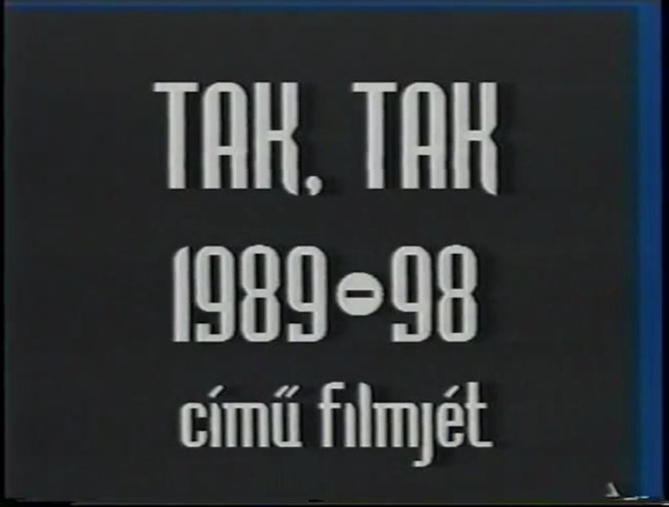 tak, tak / 1998