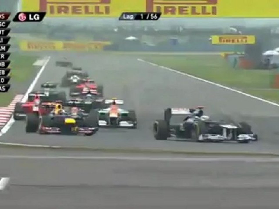 China GP 2012 Start