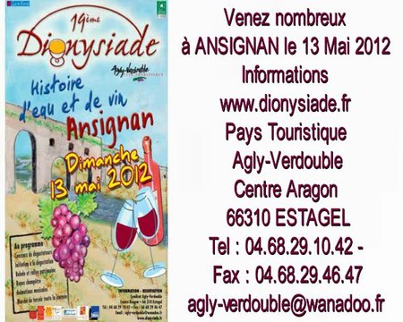 DIONYSIADES 2011 CAUDIES DE FENOUILLEDES REPAS CHAMPETRE